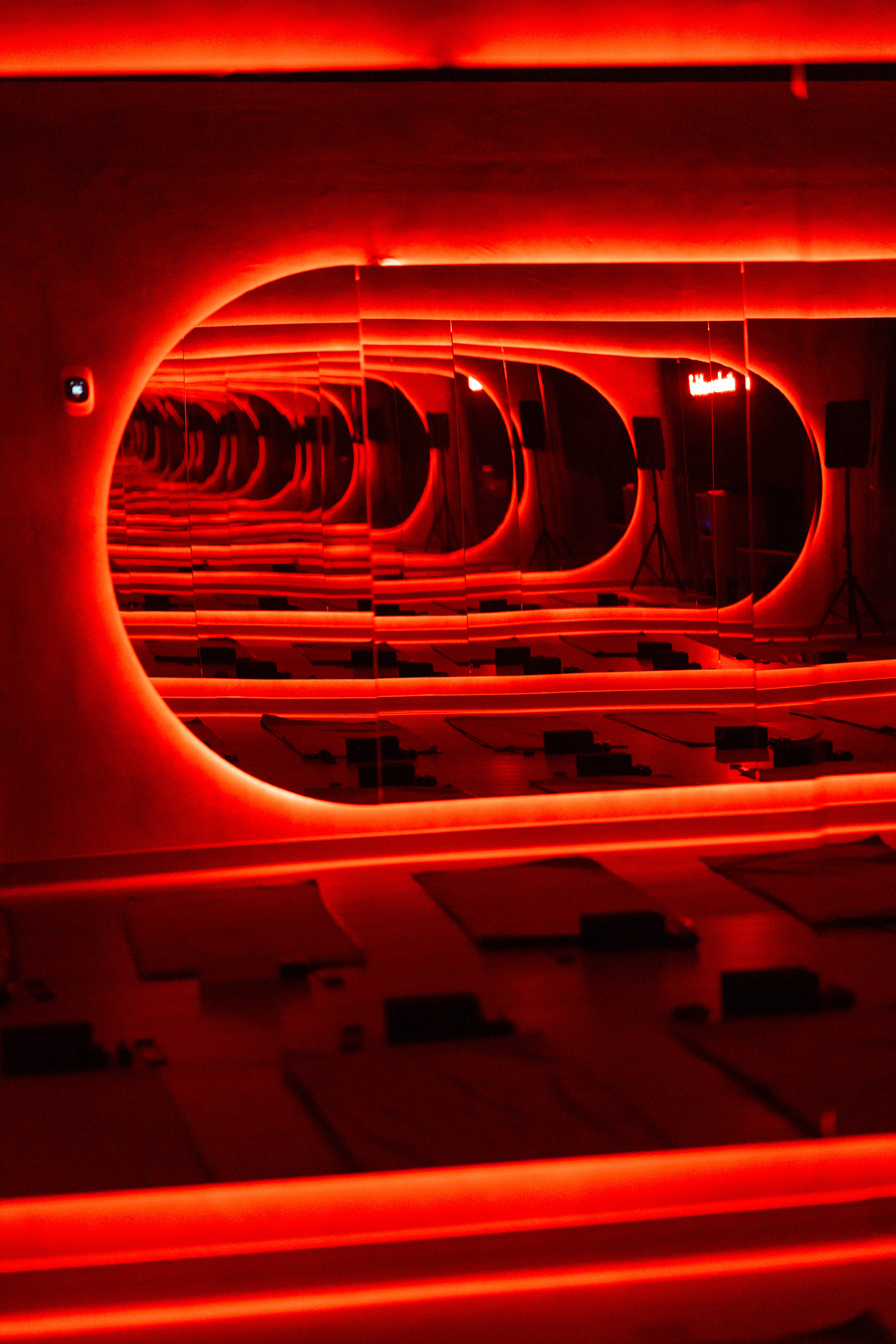 Sala de infrared de Veintitrés Wellness Social Club