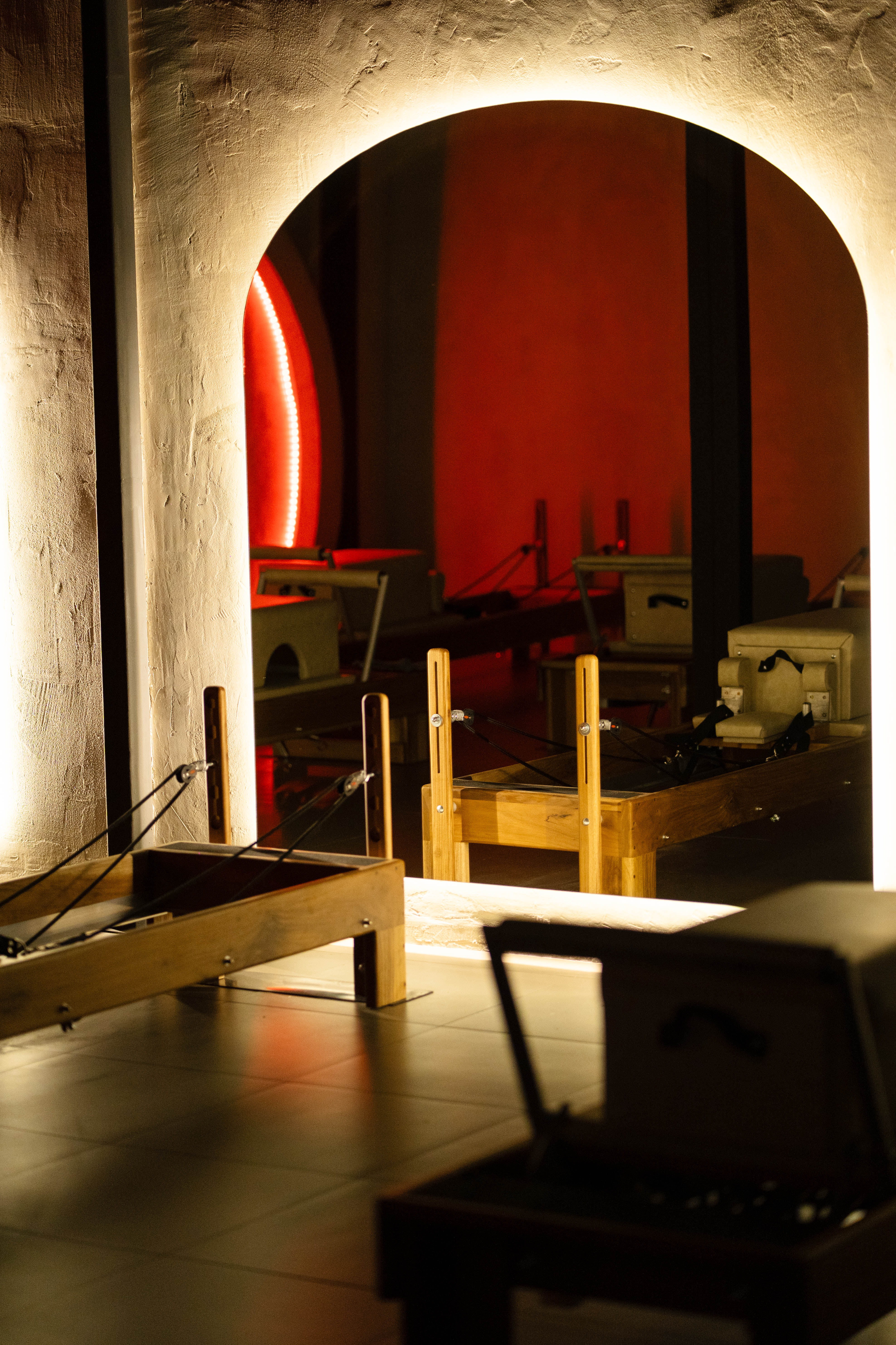 Reformers de Veintitrés Wellness Social Club